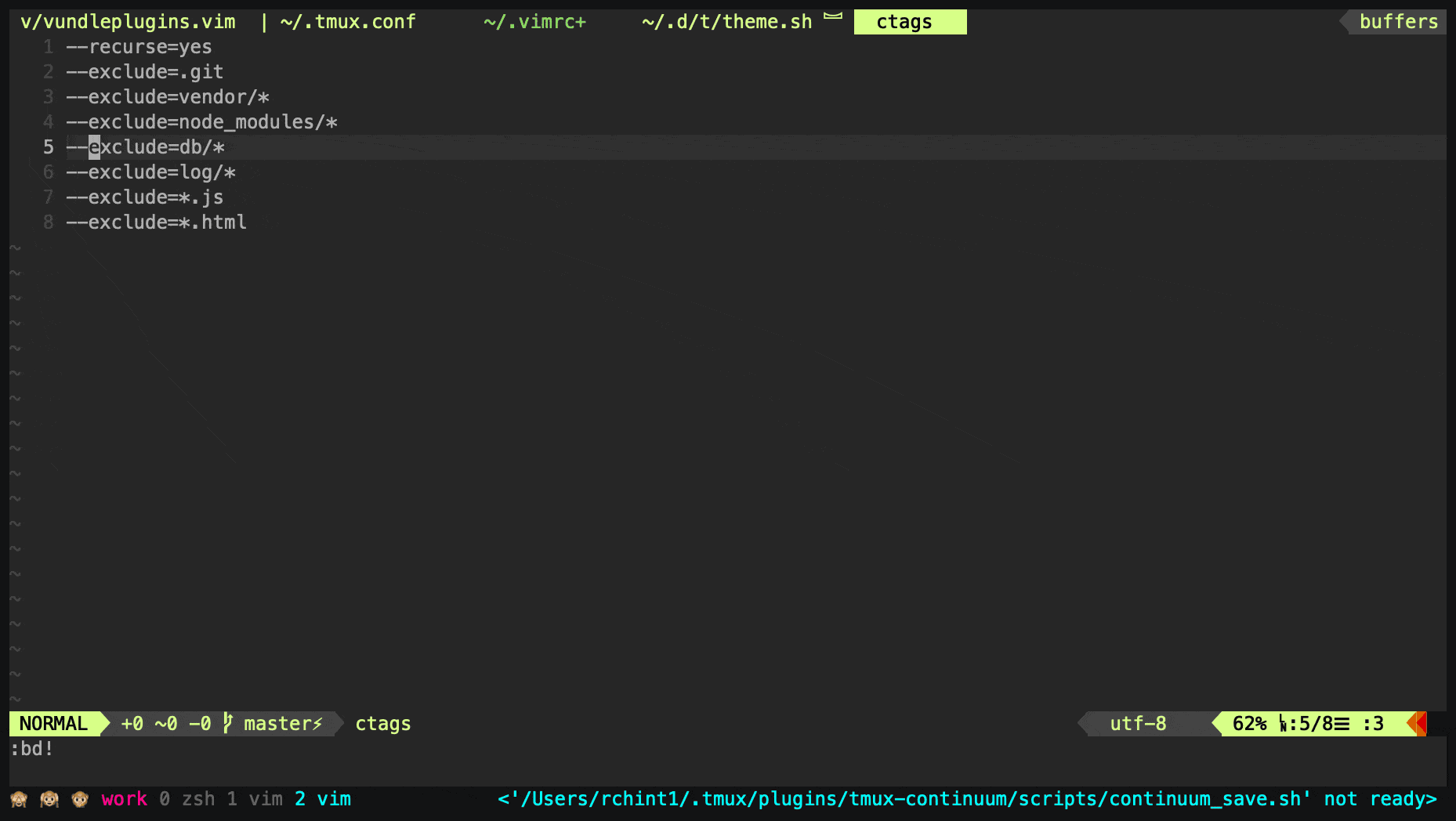 Vim Grepper demo