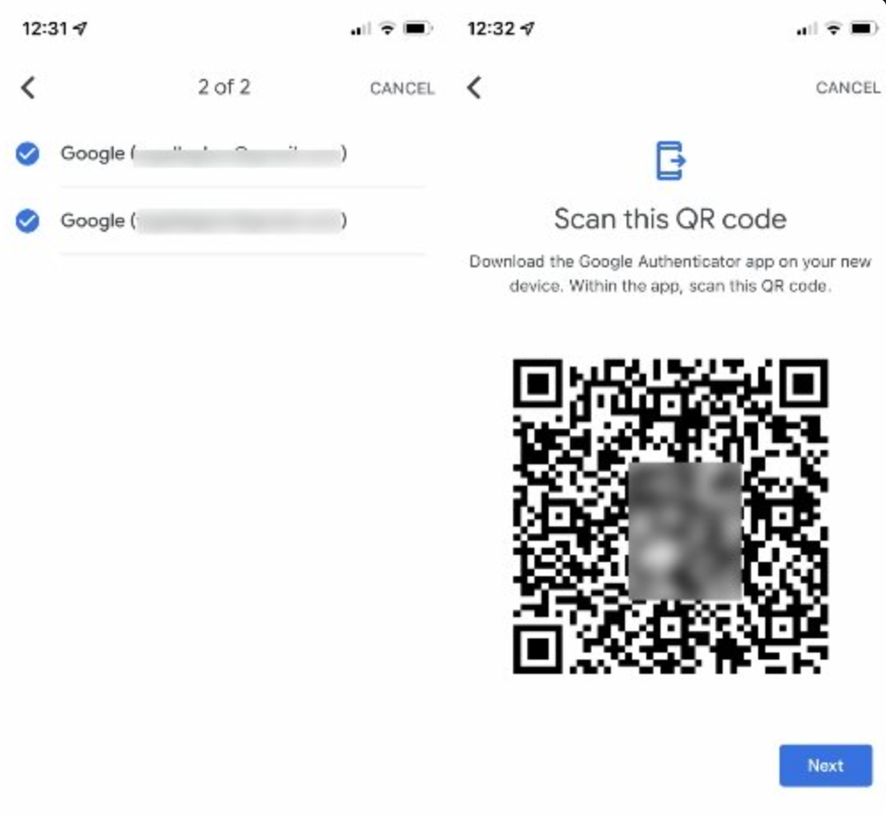 Google Authenticator